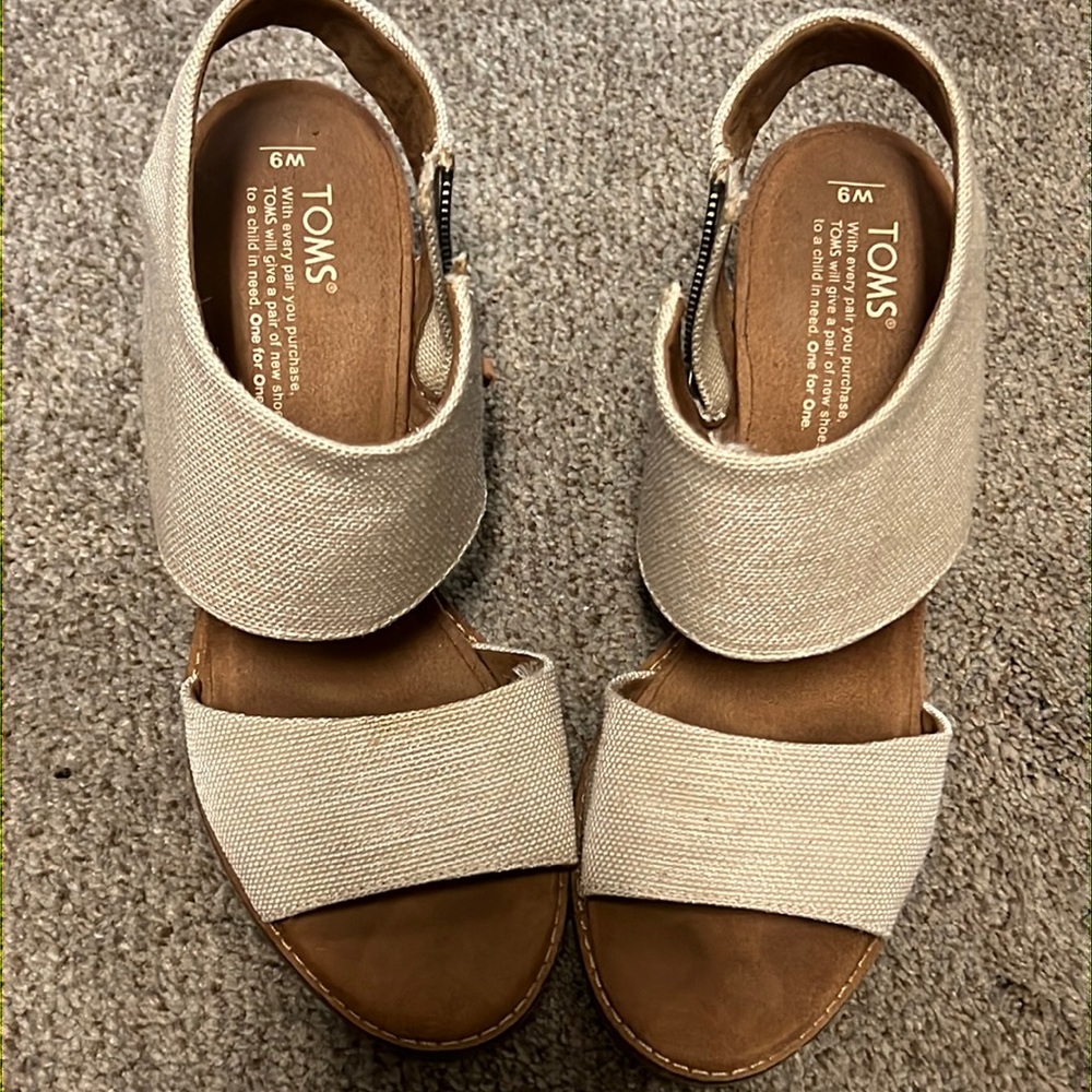 Tom’s Open Toe Shoes